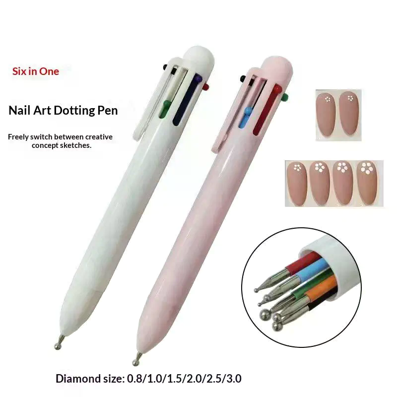 6 In 1 DIY Nail Dotting Tool N - огляд і ціна Nail Art Dotting Tool