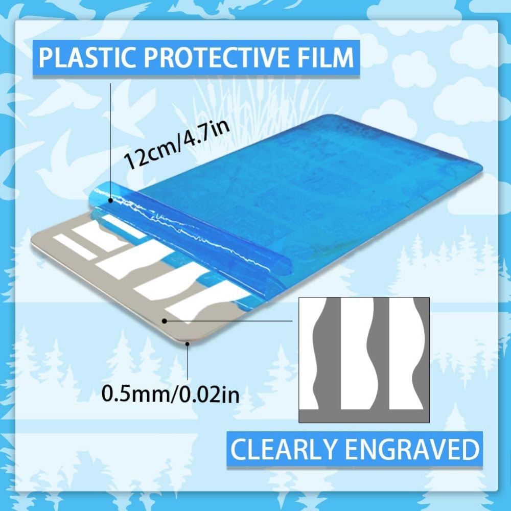 3pcs Nail Stamping Plates Fore - огляд і ціна Nail Stamping Plate