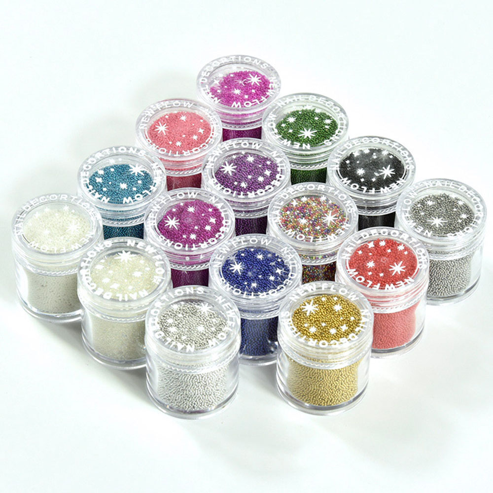 1 Bottle Caviar Nail Art Bead  - огляд і ціна Nail Art Xmas