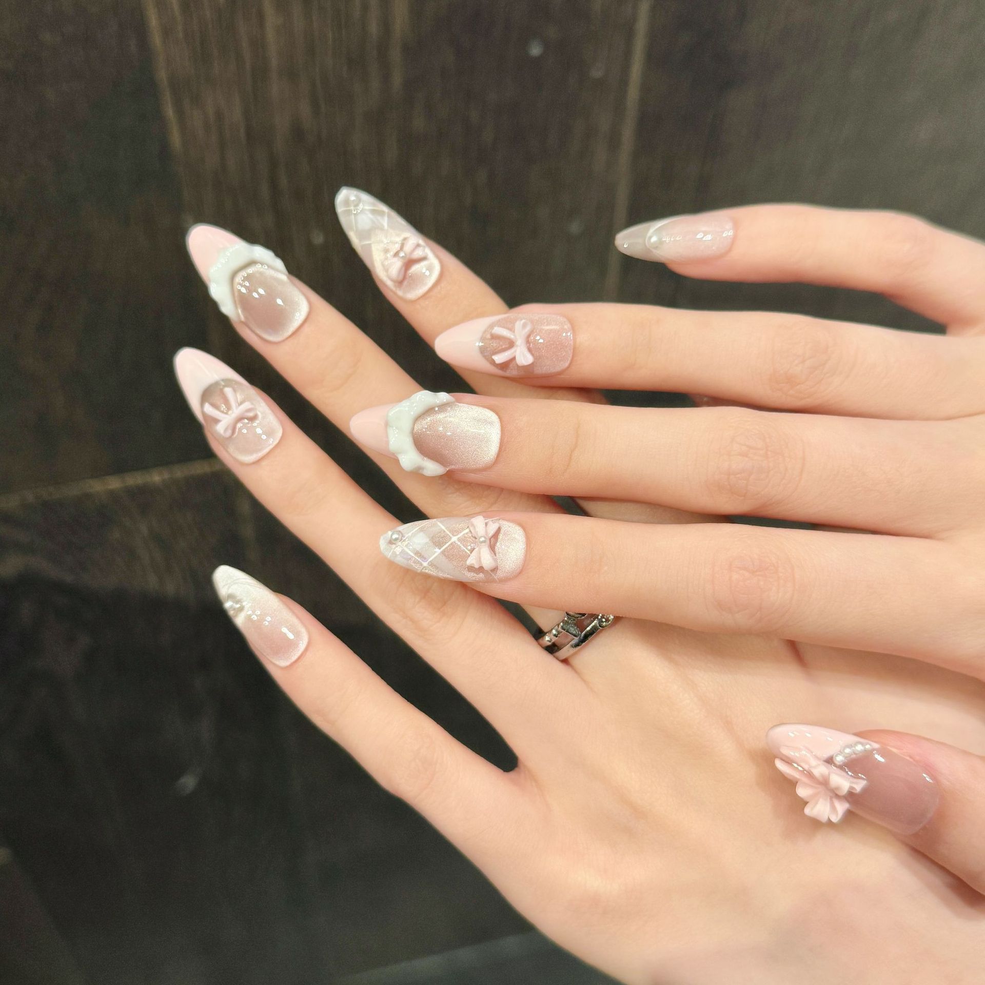 10pcs Handmade Press on Nails  - огляд і ціна Nail Art Y2K