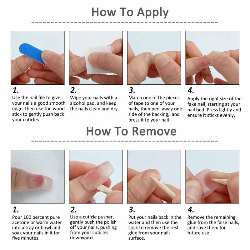 1 Set Nail Adhesive Tabs Jelly - огляд і ціна Nail Art Jelly