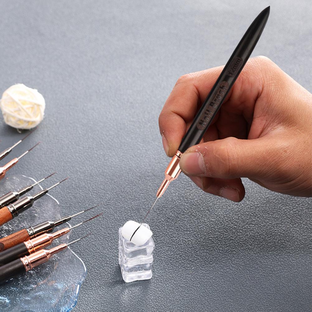Fine Detail Nail Brush 6/9/12/ - огляд і ціна Nail Art Dotting Tool