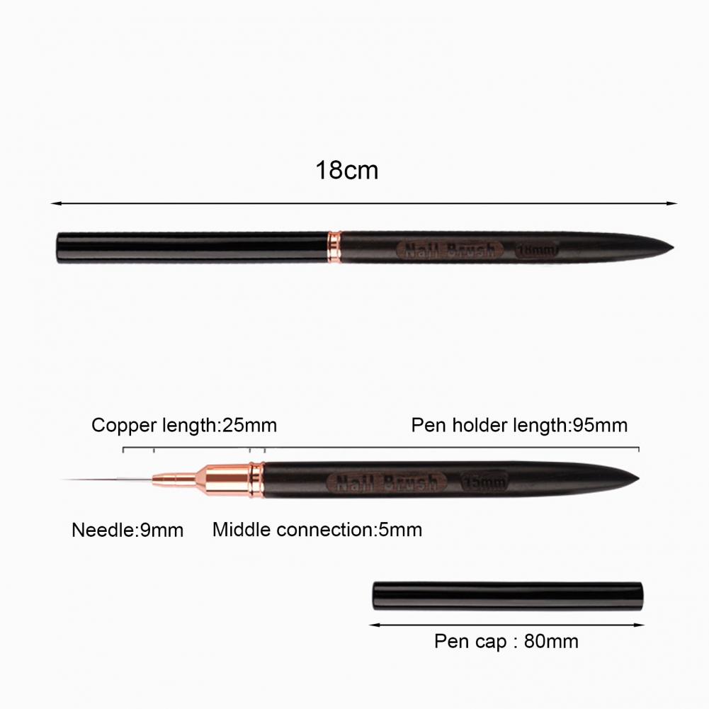 Fine Detail Nail Brush 6/9/12/ - огляд і ціна Nail Art Dotting Tool