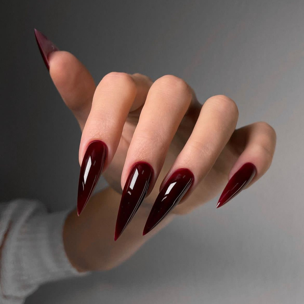 24Pcs Long Stiletto False Nail - огляд і ціна Nail Art Y2K