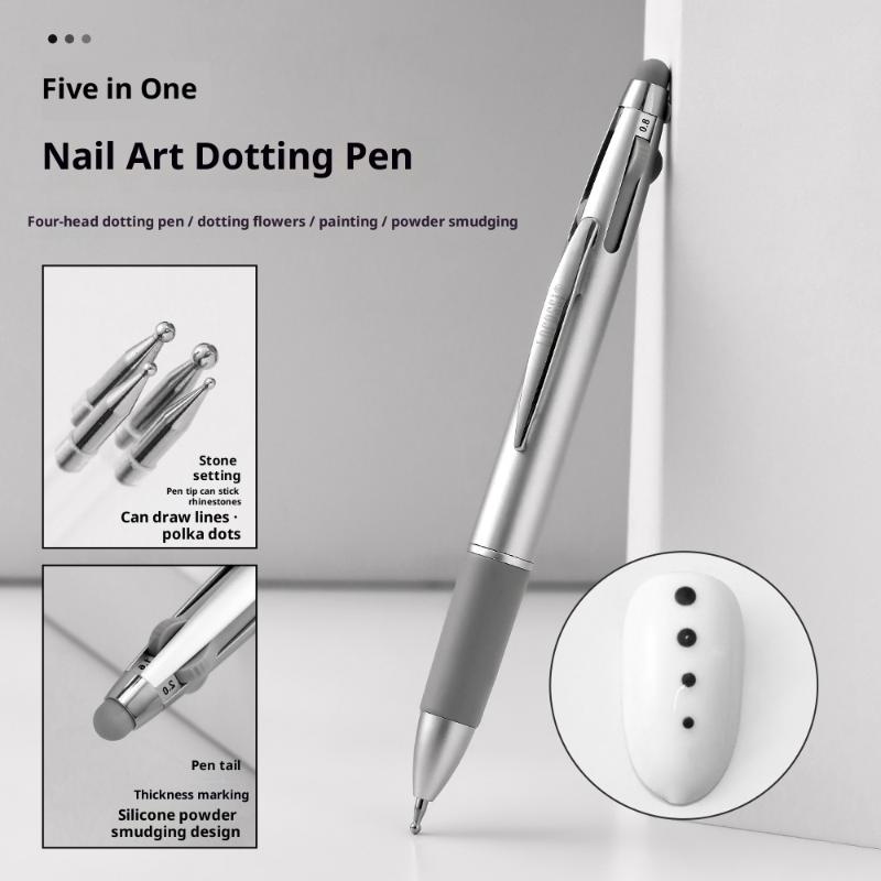 4in1 0.8/1.0/1.6/2.0mm Nail Do - огляд і ціна Nail Art Dotting Tool