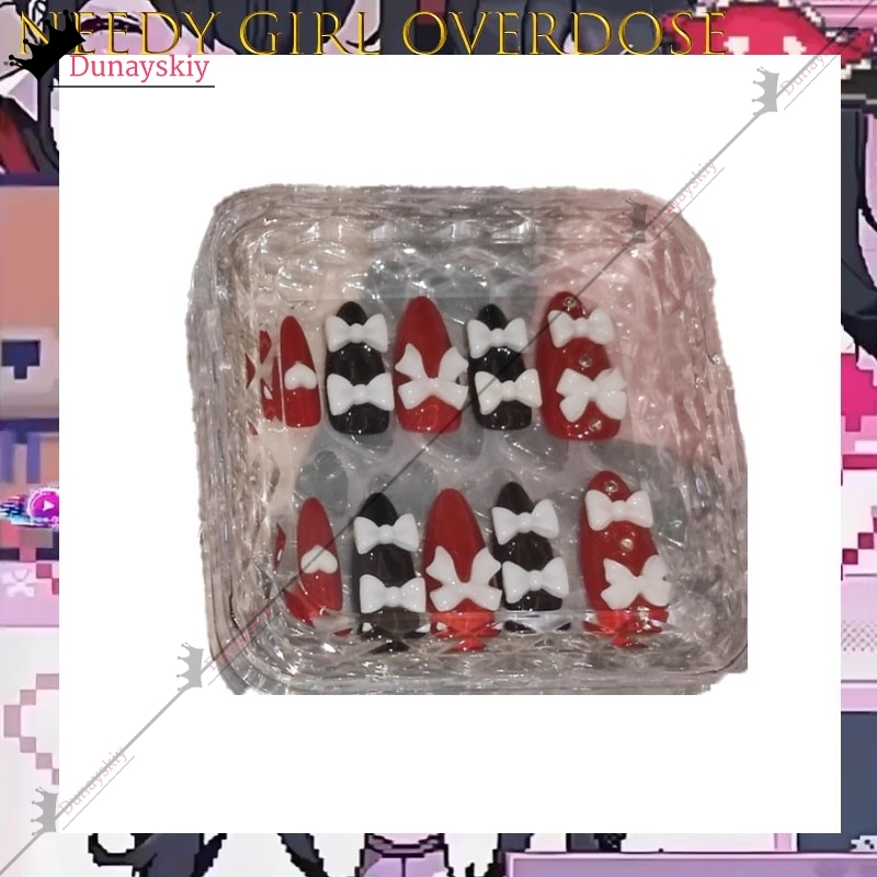 YiNuo*/Needy Girl Overdose Jir - огляд і ціна Nail Art Y2K