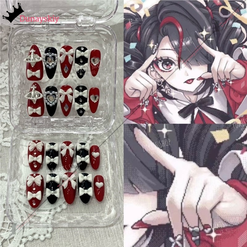 YiNuo*/Needy Girl Overdose Jir - огляд і ціна Nail Art Y2K