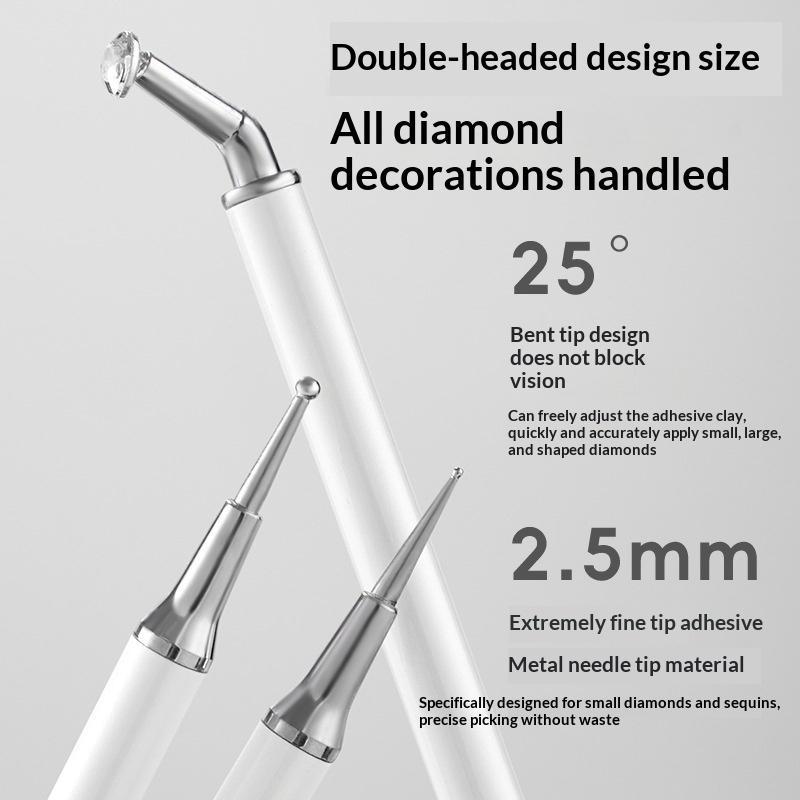 5Pcs Dual-ended Rhinestone Gem - огляд і ціна Nail Art Dotting Tool