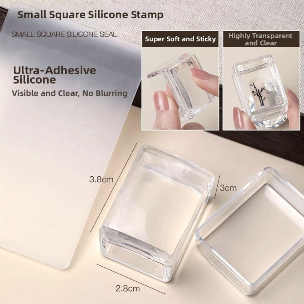 New Transparent Nail Art Stamp - огляд і ціна Nail Stamping Plate
