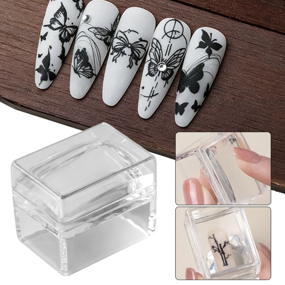 New Transparent Nail Art Stamp - огляд і ціна Nail Stamping Plate