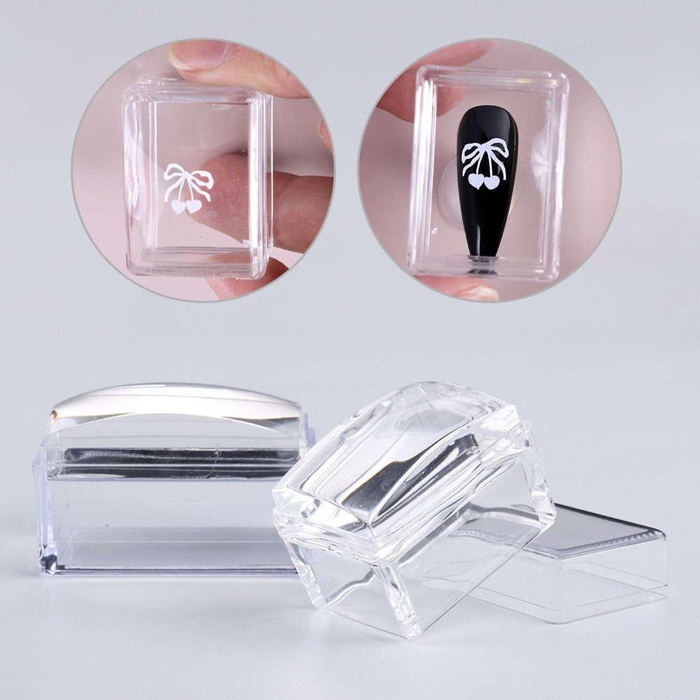 New Transparent Nail Art Stamp - огляд і ціна Nail Stamping Plate