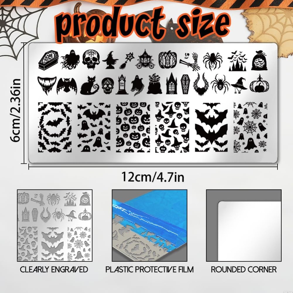 Stainless Steel DIY Nail Art T - огляд і ціна Nail Stamping Plate