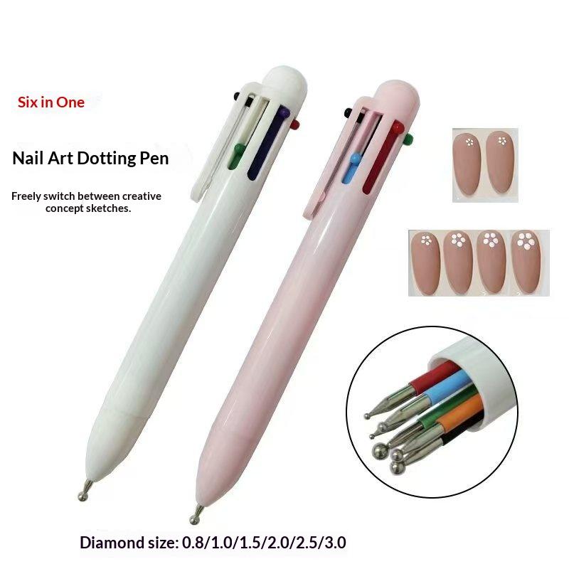 6 In 1 Crystal Pencil Picking  - огляд і ціна Nail Art Dotting Tool