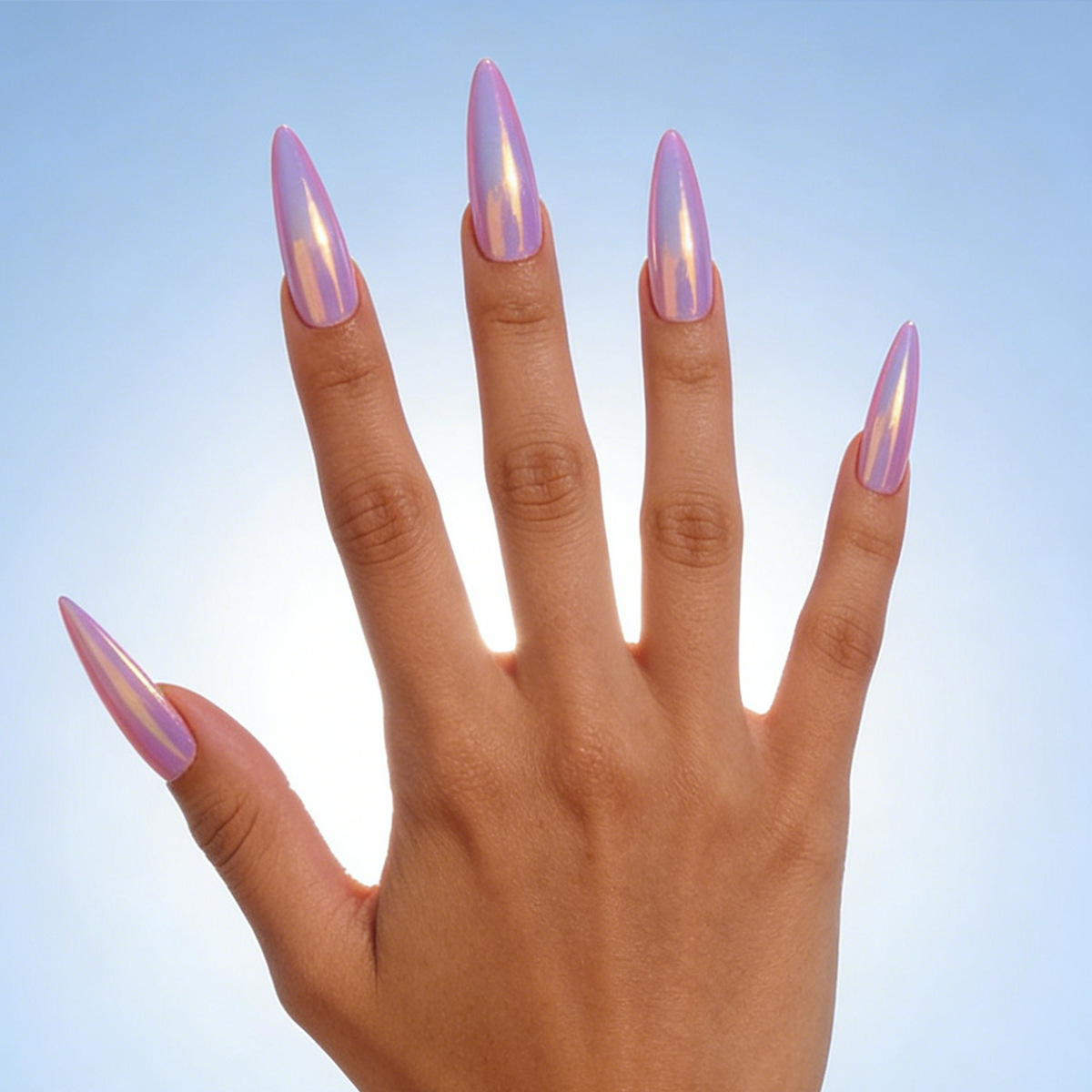 24Pcs French Almond False Nail - огляд і ціна Nail Art Red Cherry