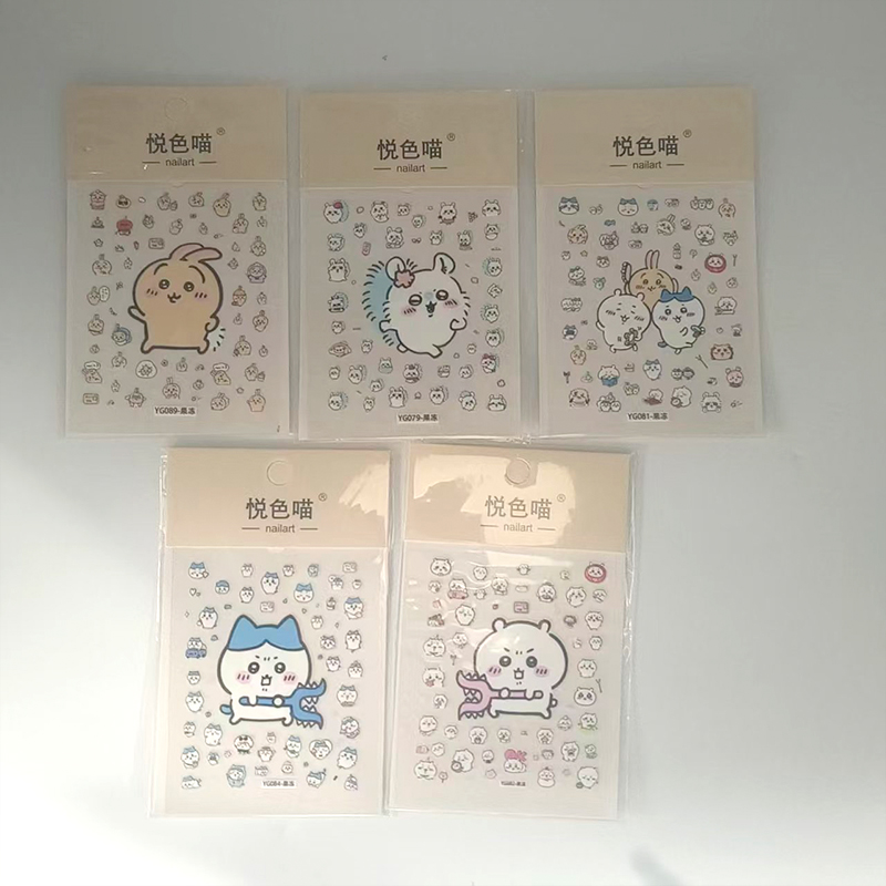 Momonga 3D Jelly Nail Stickers - огляд і ціна Nail Art Jelly