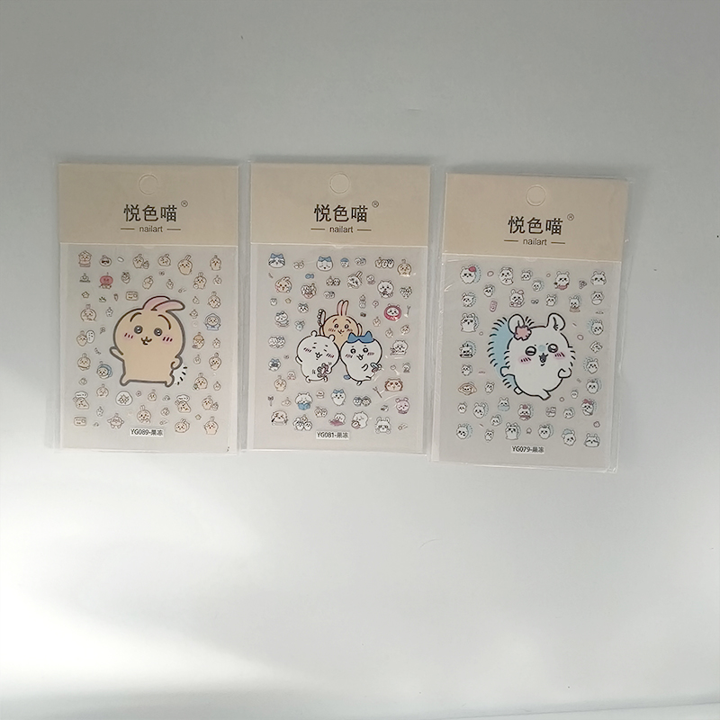 Momonga 3D Jelly Nail Stickers - огляд і ціна Nail Art Jelly