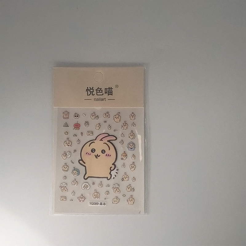 Momonga 3D Jelly Nail Stickers - огляд і ціна Nail Art Jelly