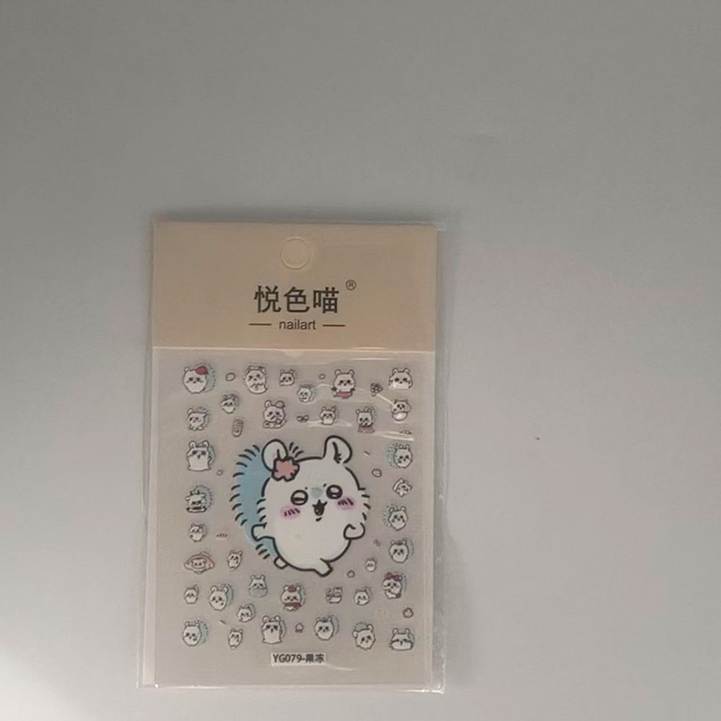 Momonga 3D Jelly Nail Stickers - огляд і ціна Nail Art Jelly