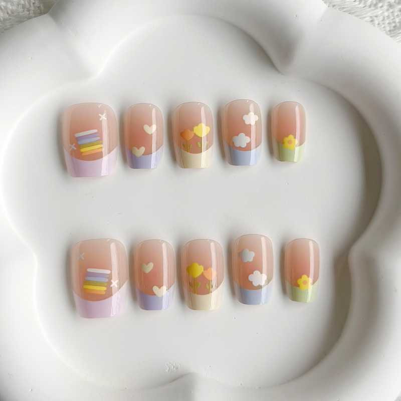 10Pcs Women Spring Fresh and D - огляд і ціна Nail Art Y2K