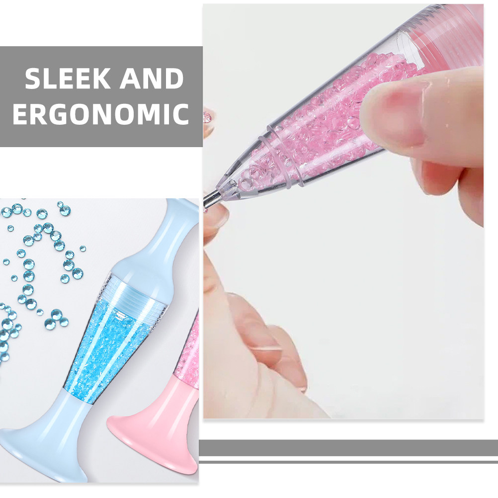 2Pcs Diamond Art Pen Flower Va - огляд і ціна Nail Art Dotting Tool