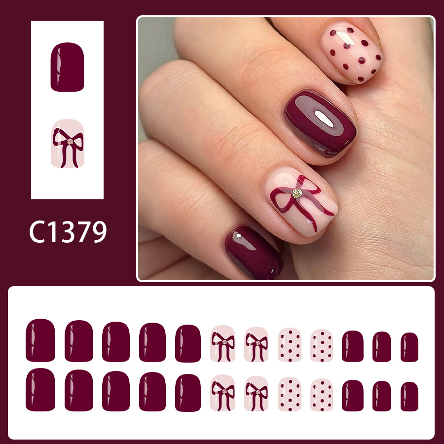Short Square Press On Nails Gl - огляд і ціна Nail Art Design