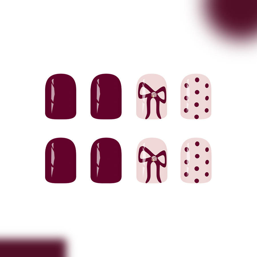 Short Square Press On Nails Gl - огляд і ціна Nail Art Design