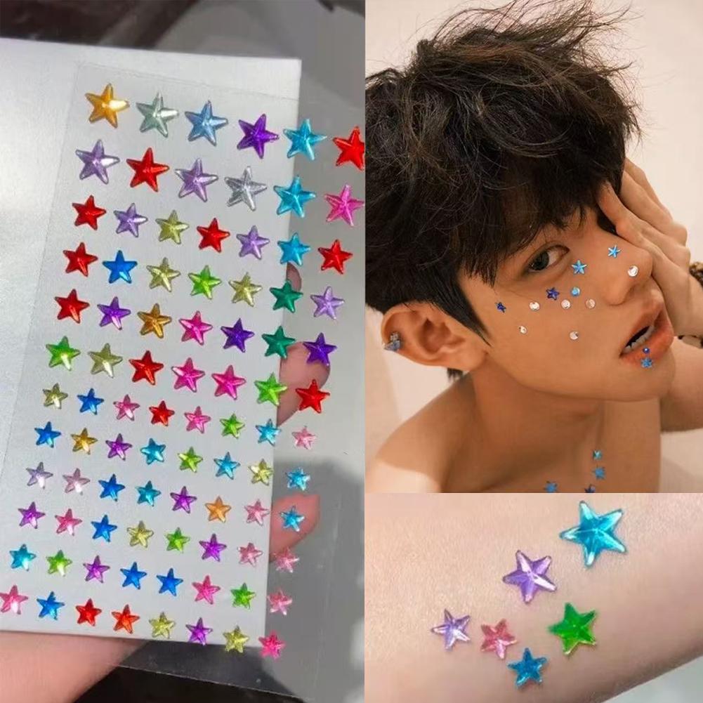 Self-Adhesive Face Rhinestones - огляд і ціна Nail Art Design