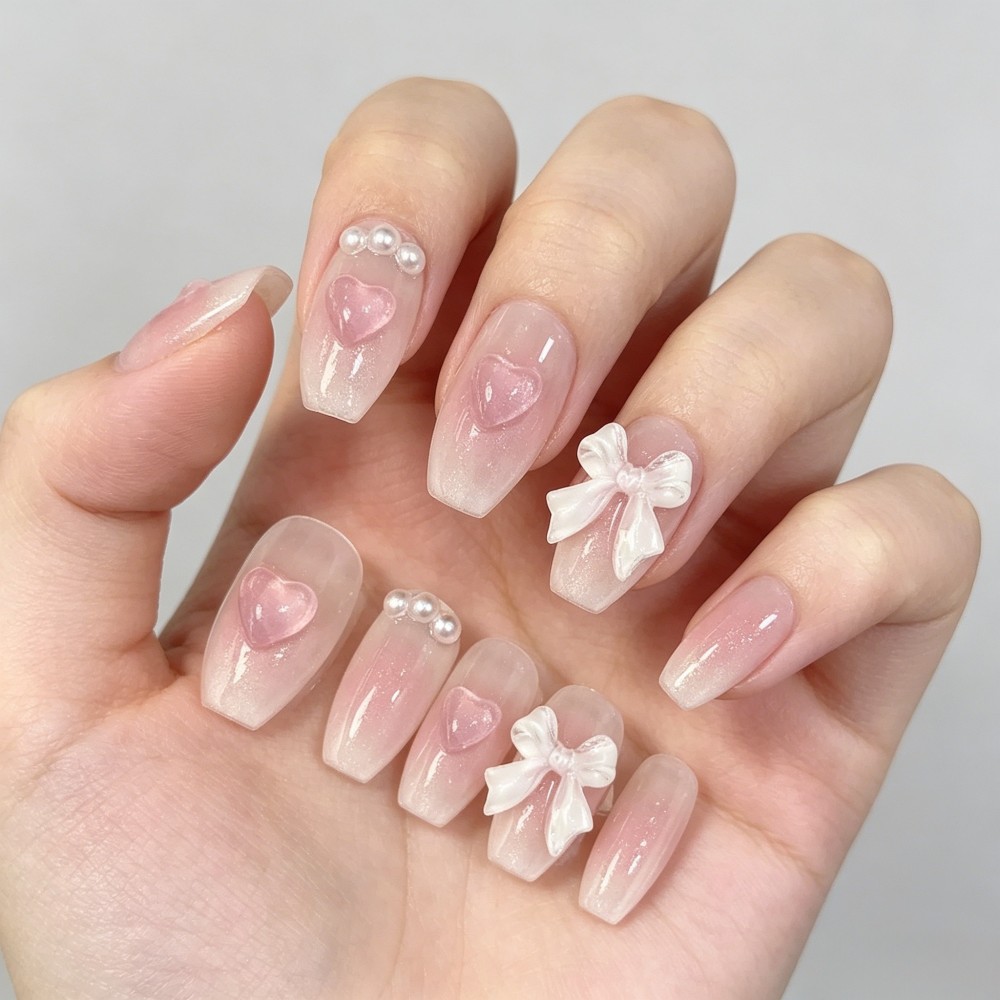 Cute Pink Sweet Princess Remov - огляд і ціна Nail Art Y2K