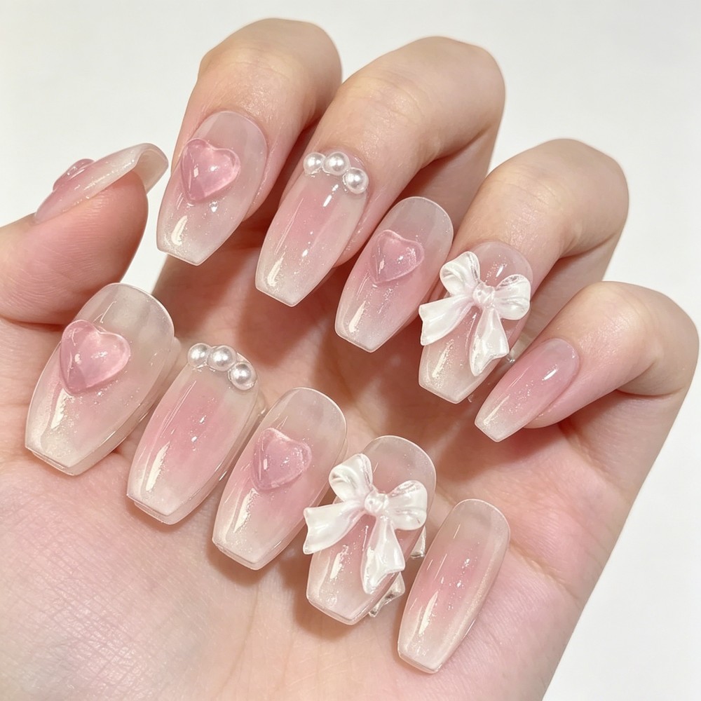 Cute Pink Sweet Princess Remov - огляд і ціна Nail Art Y2K