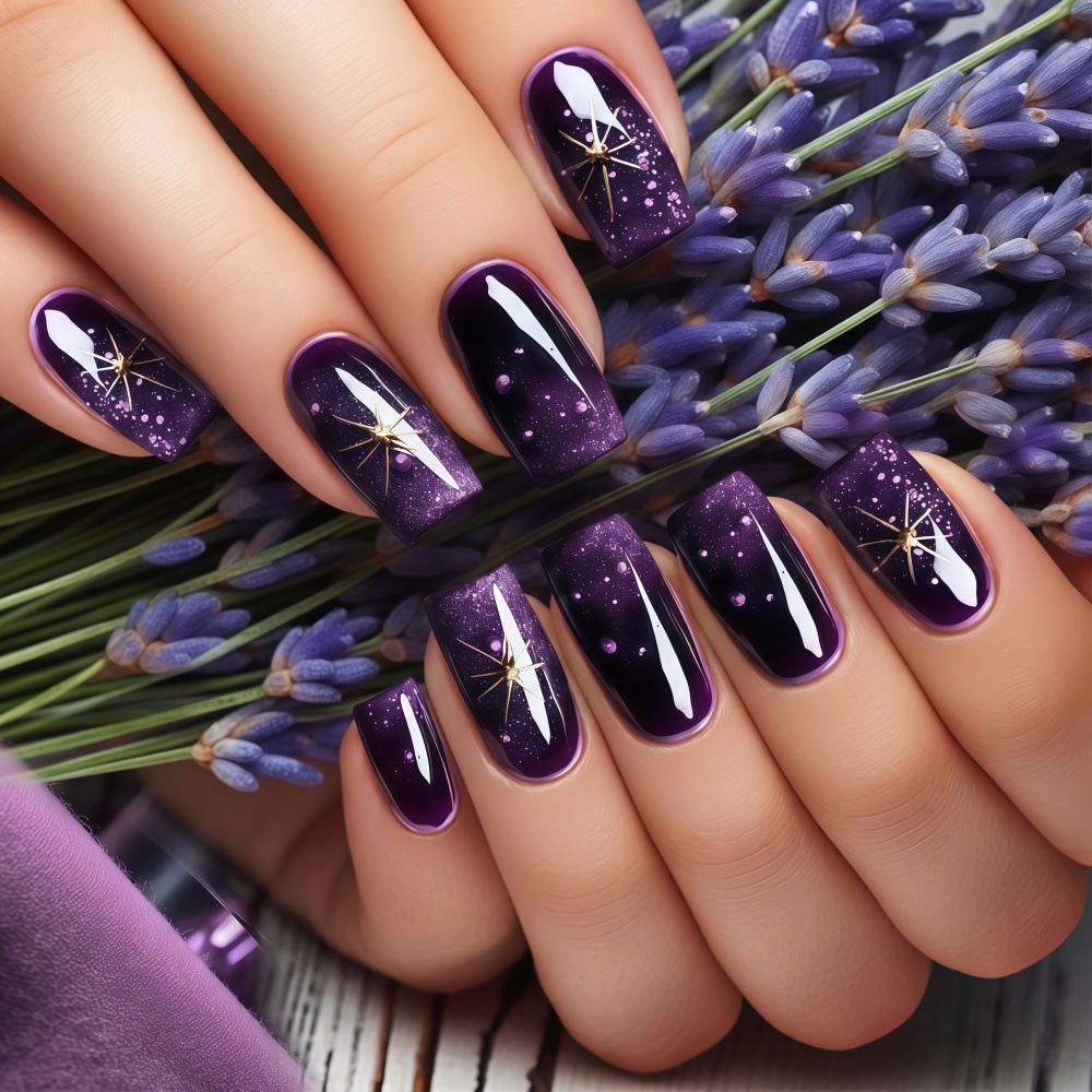 Short Medium fake nails gradie - огляд і ціна Nail Art Y2K