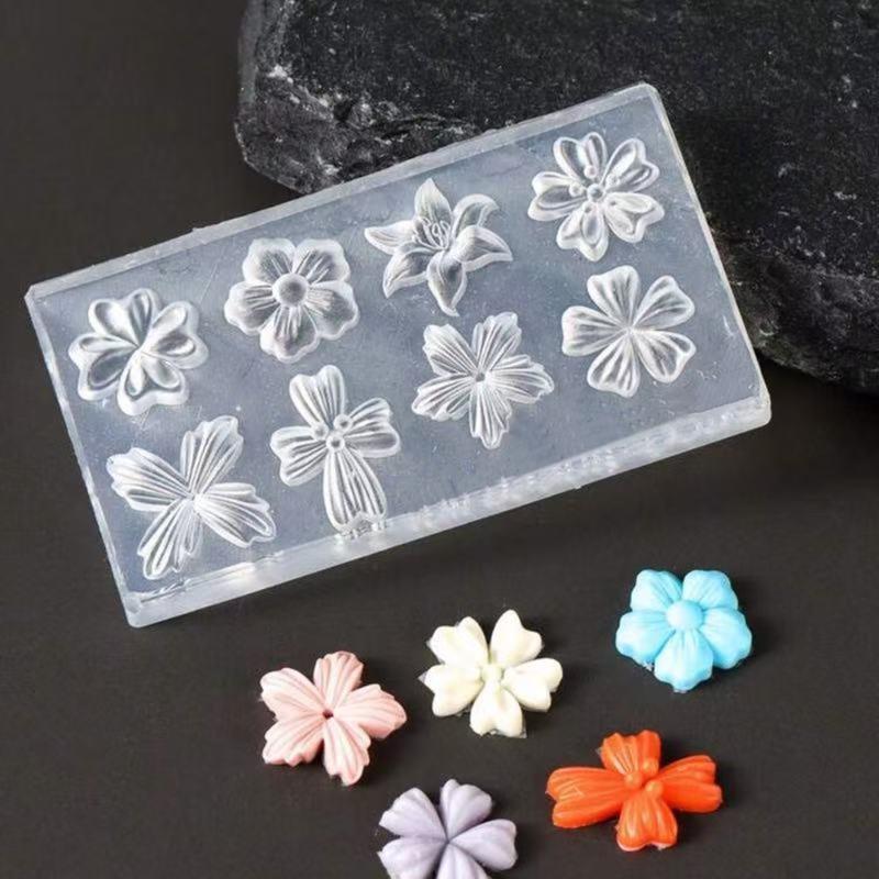 New Flower Nail Art Mold 3D Si - огляд і ціна Nail Stamping Plate