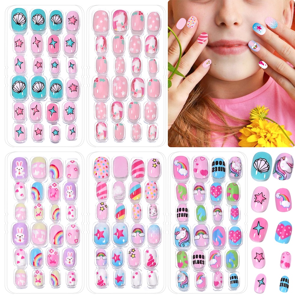 120-Piece 5-Set Candy Kids Pre - огляд і ціна Nail Art Y2K