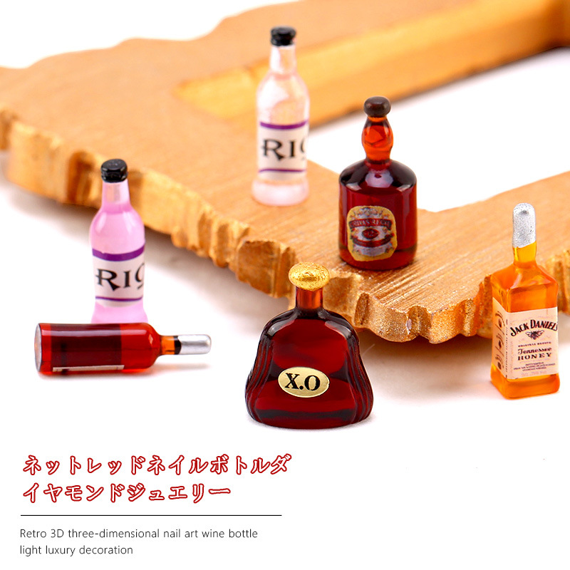 20*pcs New Wine Bottle Nail Ch - огляд і ціна Nail Art Xmas