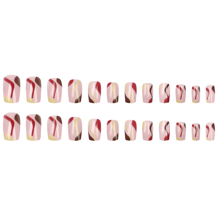 Short Medium fake nails for wo - огляд і ціна Nail Art Y2K