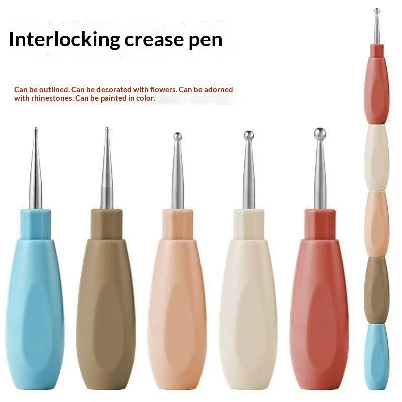 Nail Art Dotting Pen Set 5Pcs  - огляд і ціна Nail Art Dotting Tool