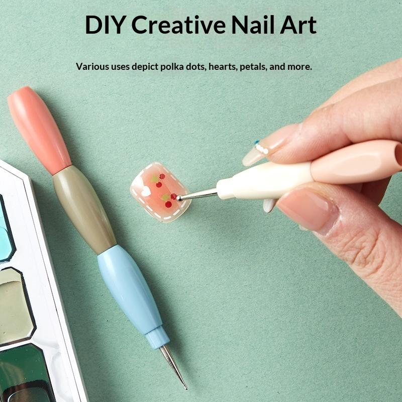 Nail Art Dotting Pen Set 5Pcs  - огляд і ціна Nail Art Dotting Tool