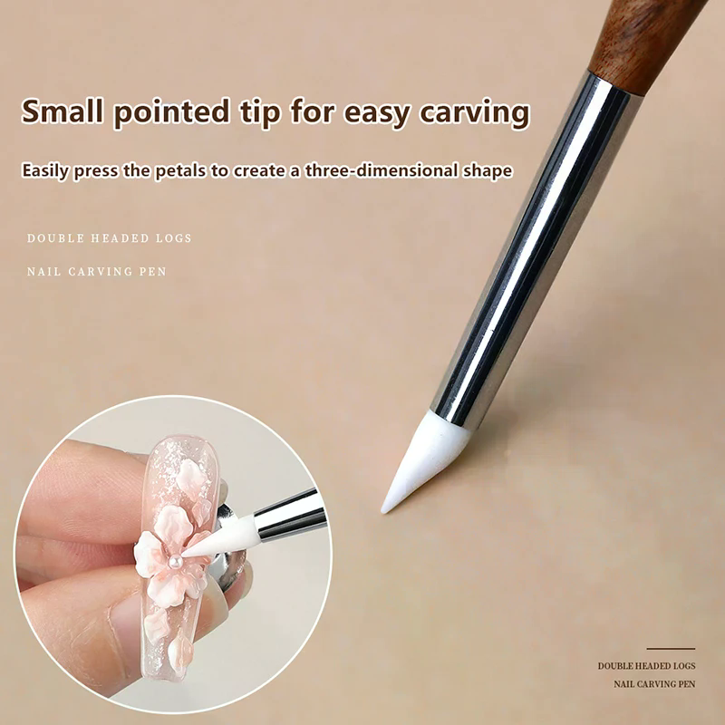 2Pcs Double Ended Silicone Dot - огляд і ціна Nail Art Dotting Tool
