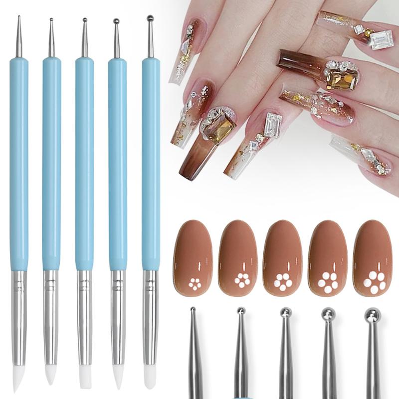 1/10/15 Pcs/Set Dual Ended Rhi - огляд і ціна Nail Art Dotting Tool