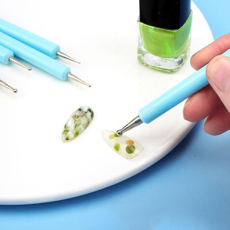 1/10/15 Pcs/Set Dual Ended Rhi - огляд і ціна Nail Art Dotting Tool