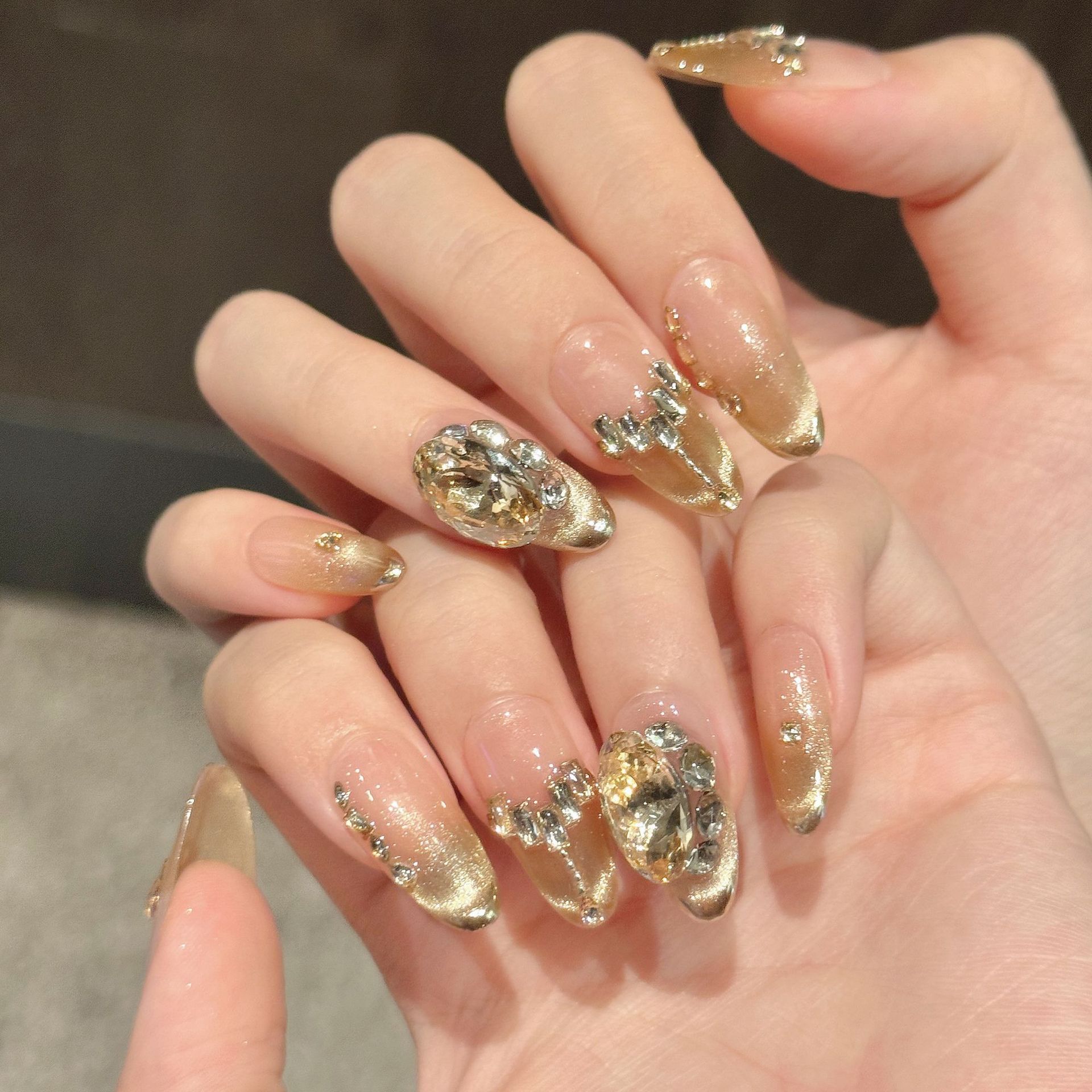 10 PCS Luxury Handmade Press o - огляд і ціна Nail Adhesive Tab