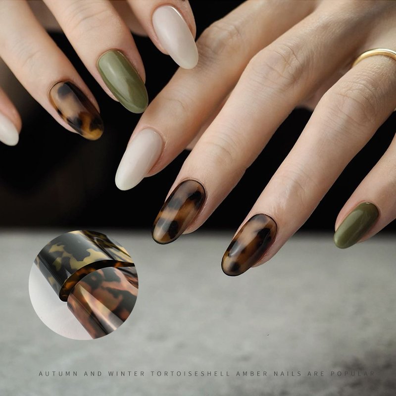 4*100cm Leopard Nail Foil Tran - огляд і ціна Nail Art Zebra
