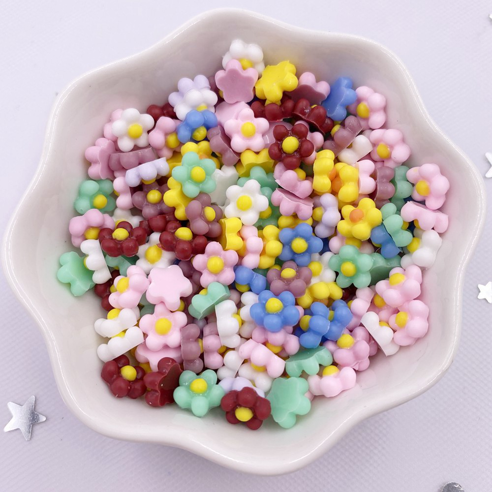 100Pcs 8mm Resin 3D Colorful K - огляд і ціна Nail Art Xmas